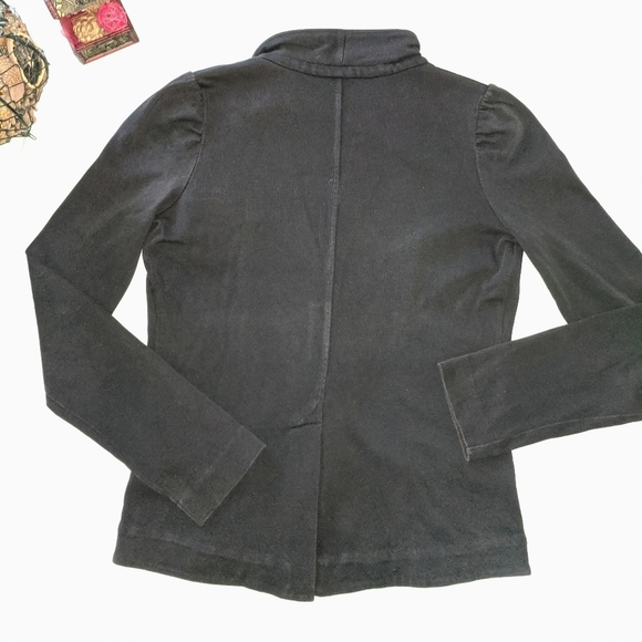 Marc By Marc Jacobs Black Cotton Blazer Small - Picture 2 of 8